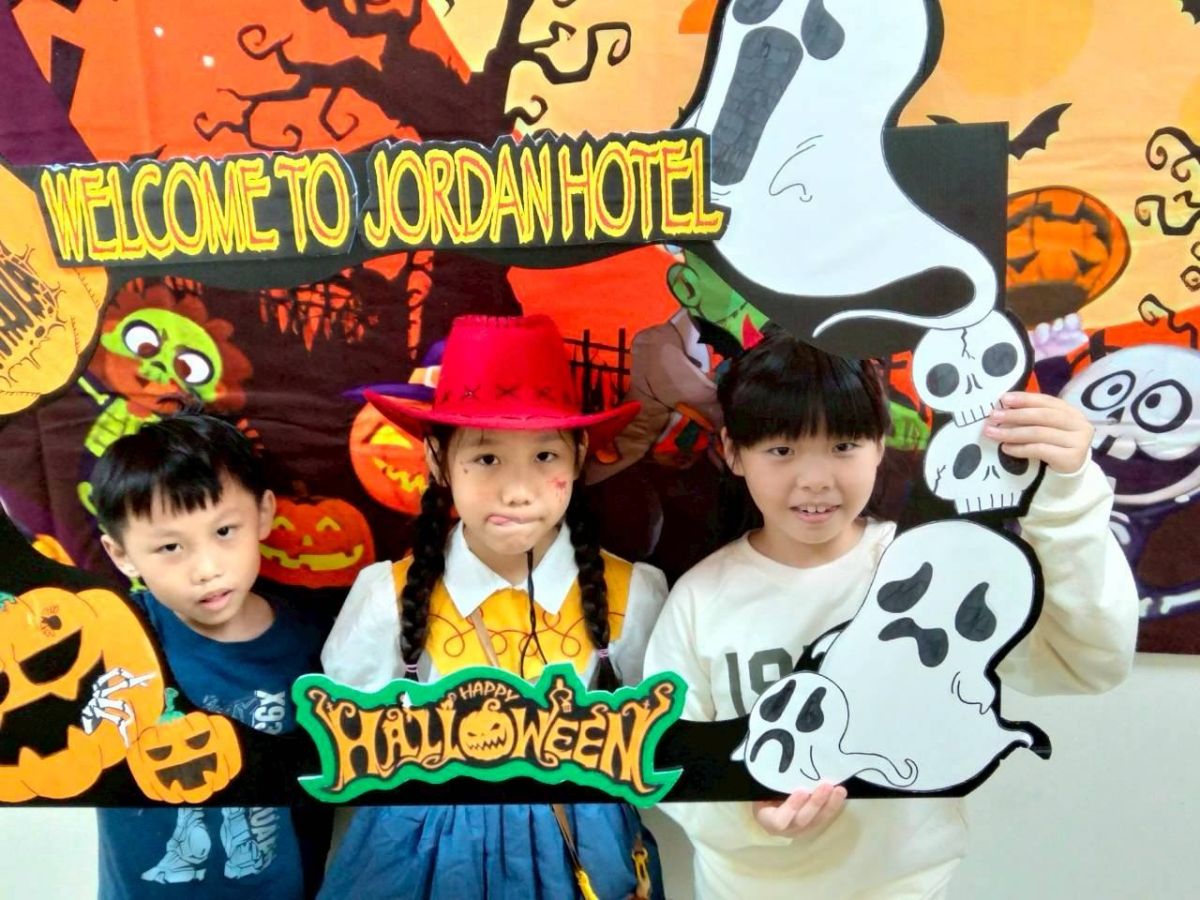 喬登美語五股分校 2025萬聖節 Halloween 闖關活動 寒暑期營 正音班 小一先修 安親班 兒童美語